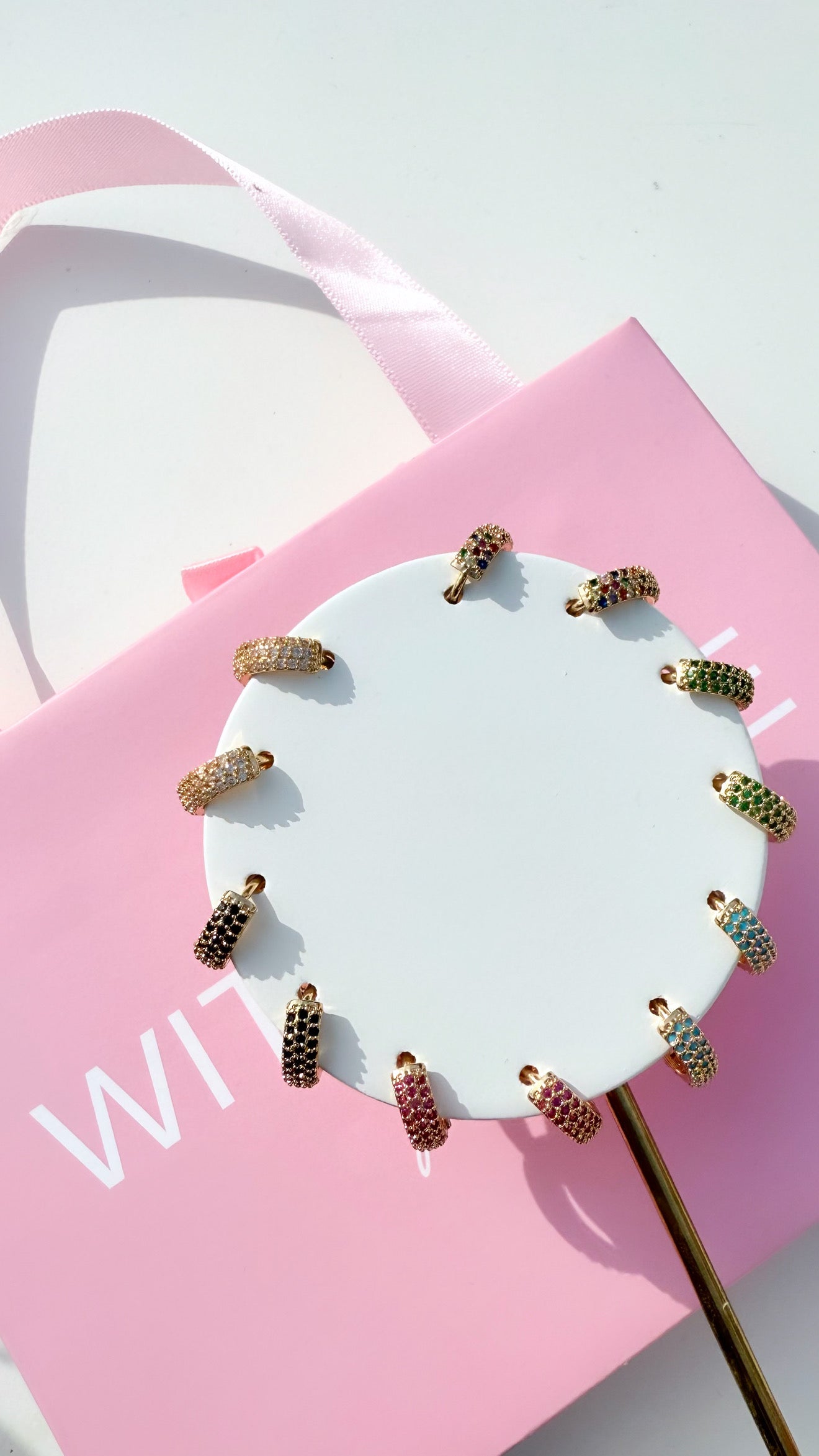 Argolas Brilho Esmeralda