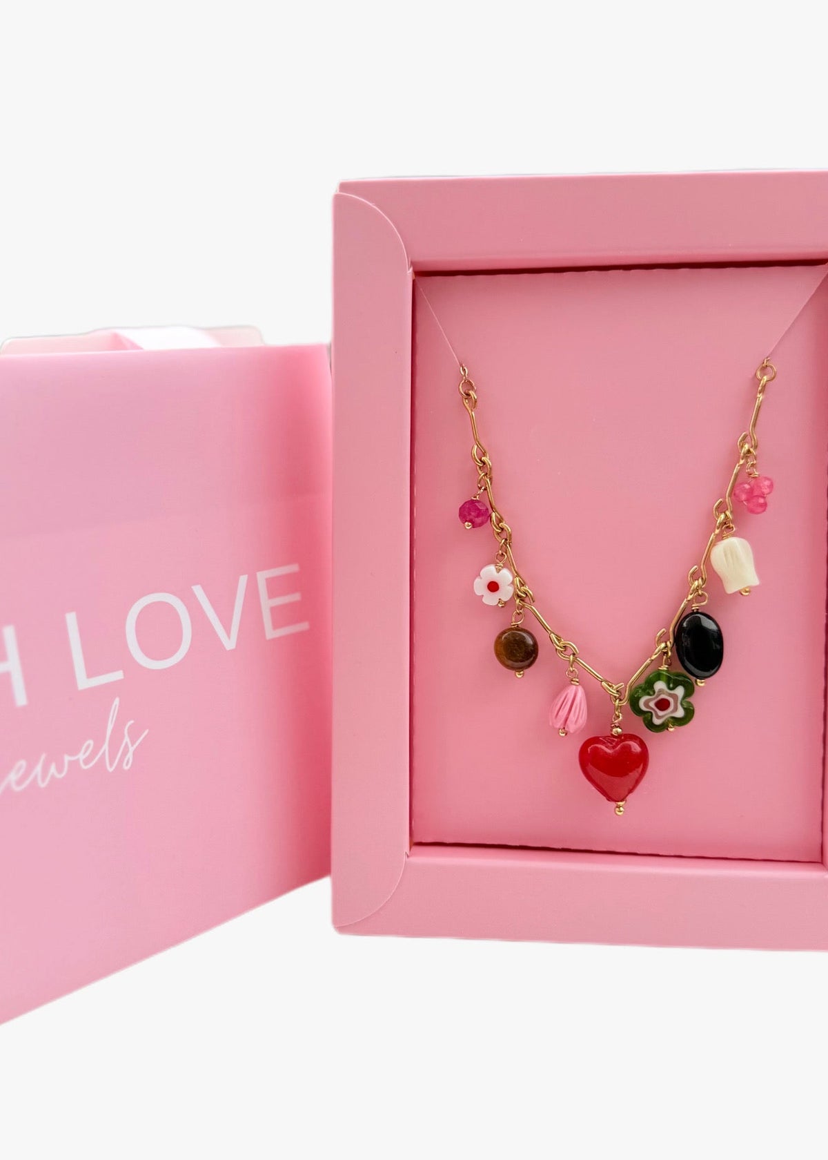 Colar Charme Love