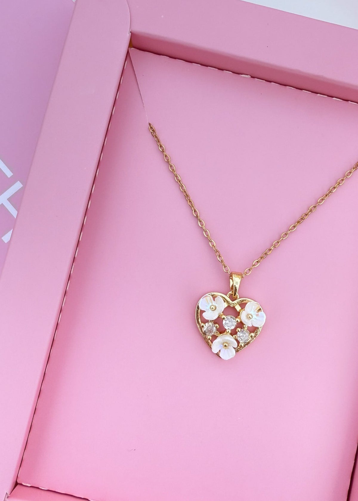 Colar Heart Blossom