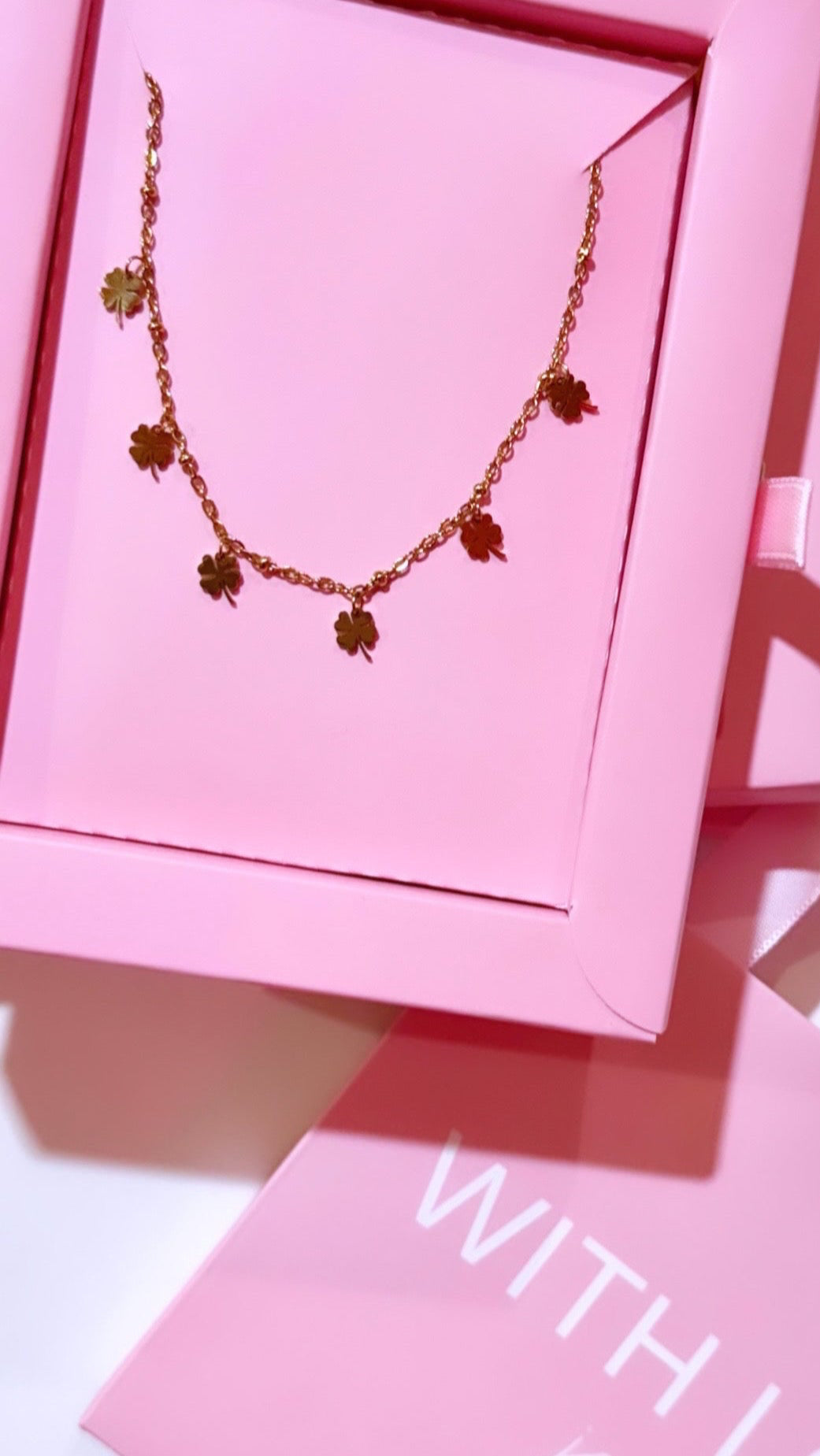 Colar Trevos da Sorte