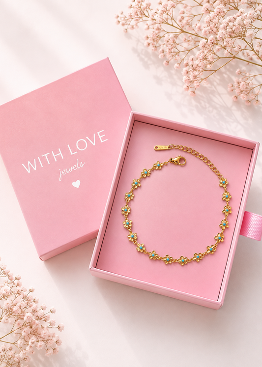 Pulseira Azure Bloom