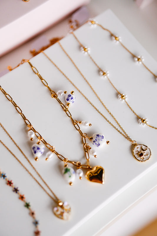 Colar Ceramic Charms