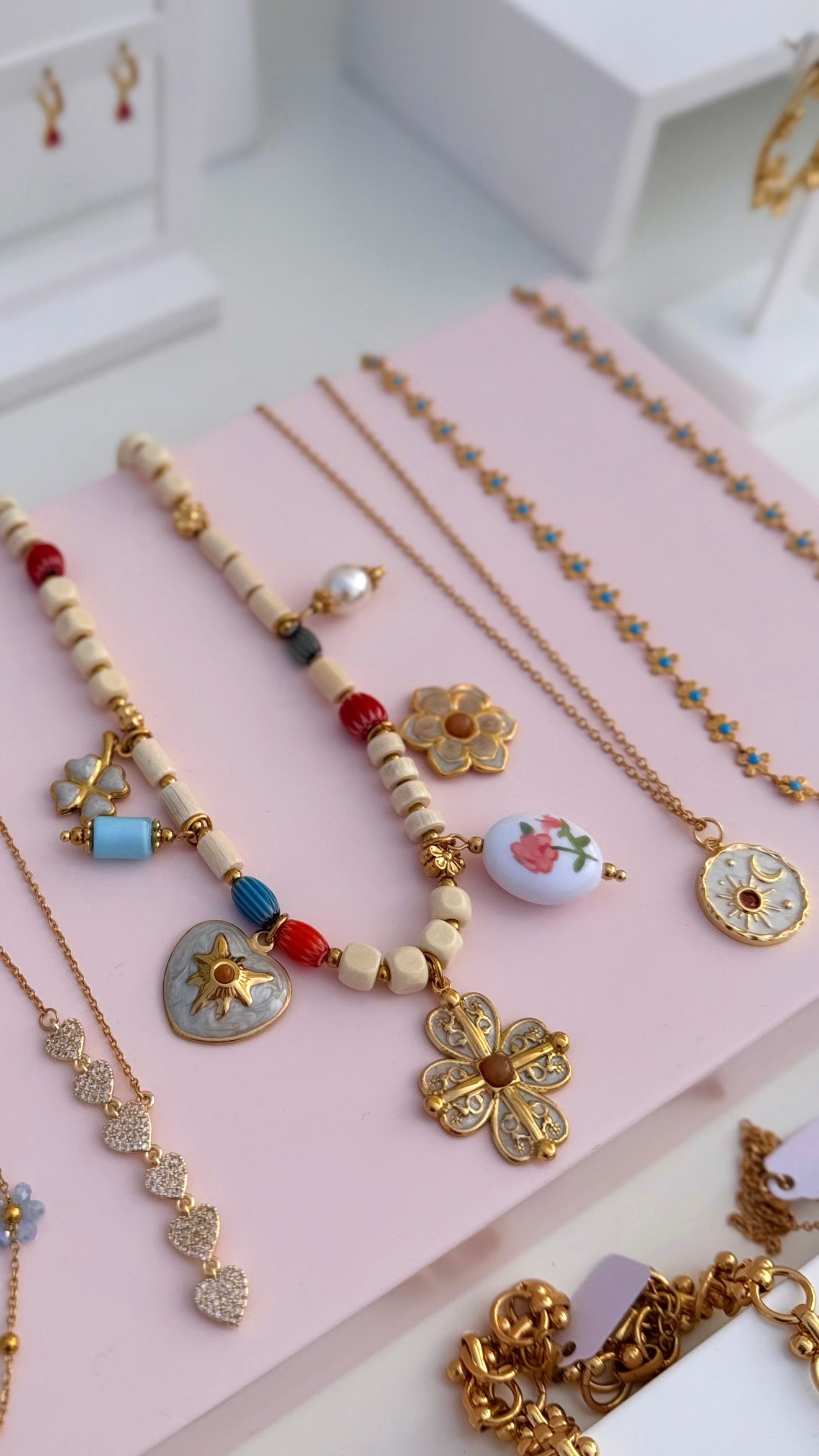 Colar Charms Luck