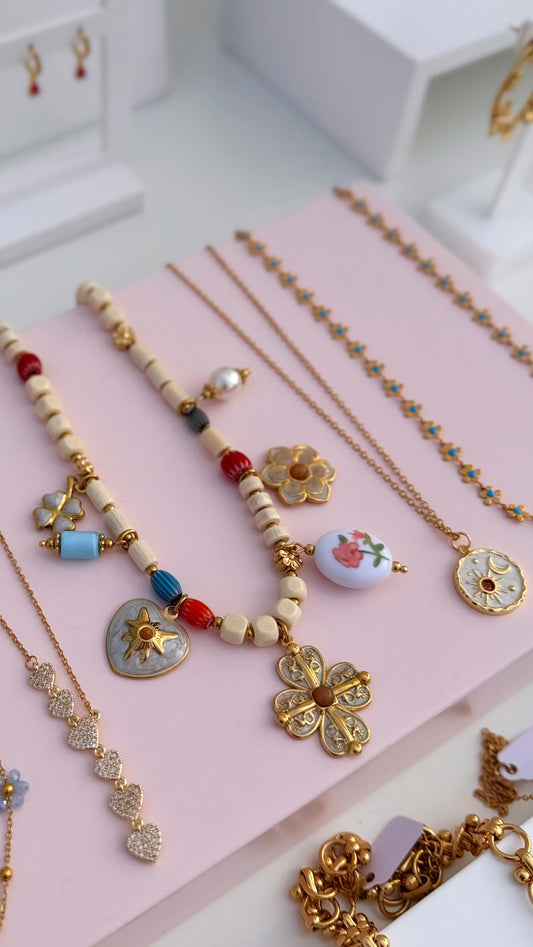 Colar Charms Luck