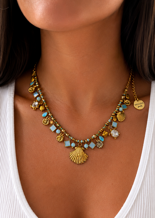 Colar Amalfi Blue