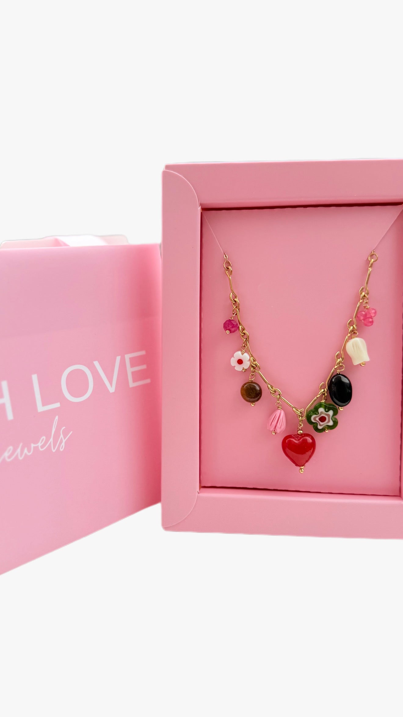 Colar Charme Love