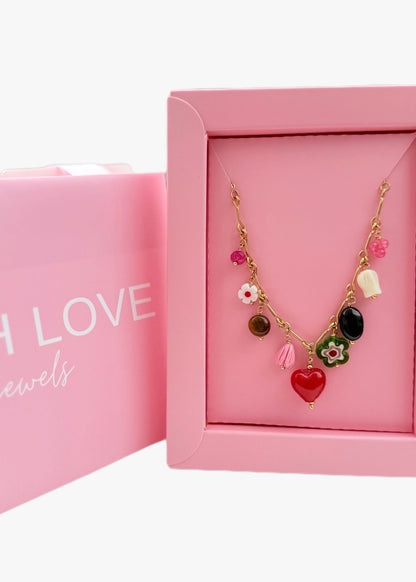 Colar Charme Love