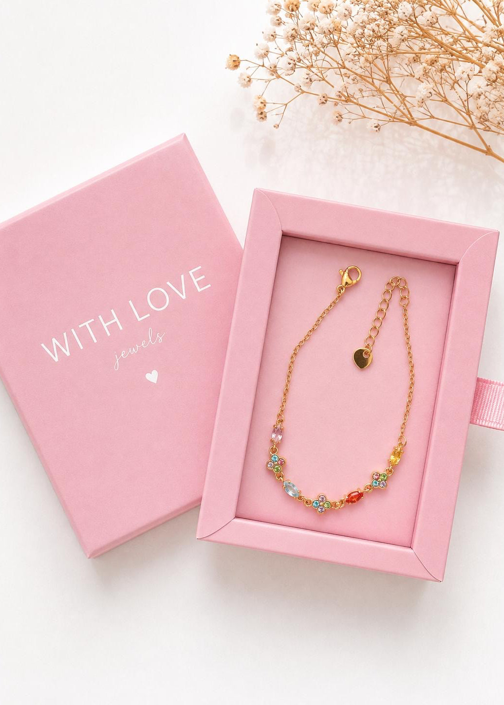 Pulseira Rainbow Bloom