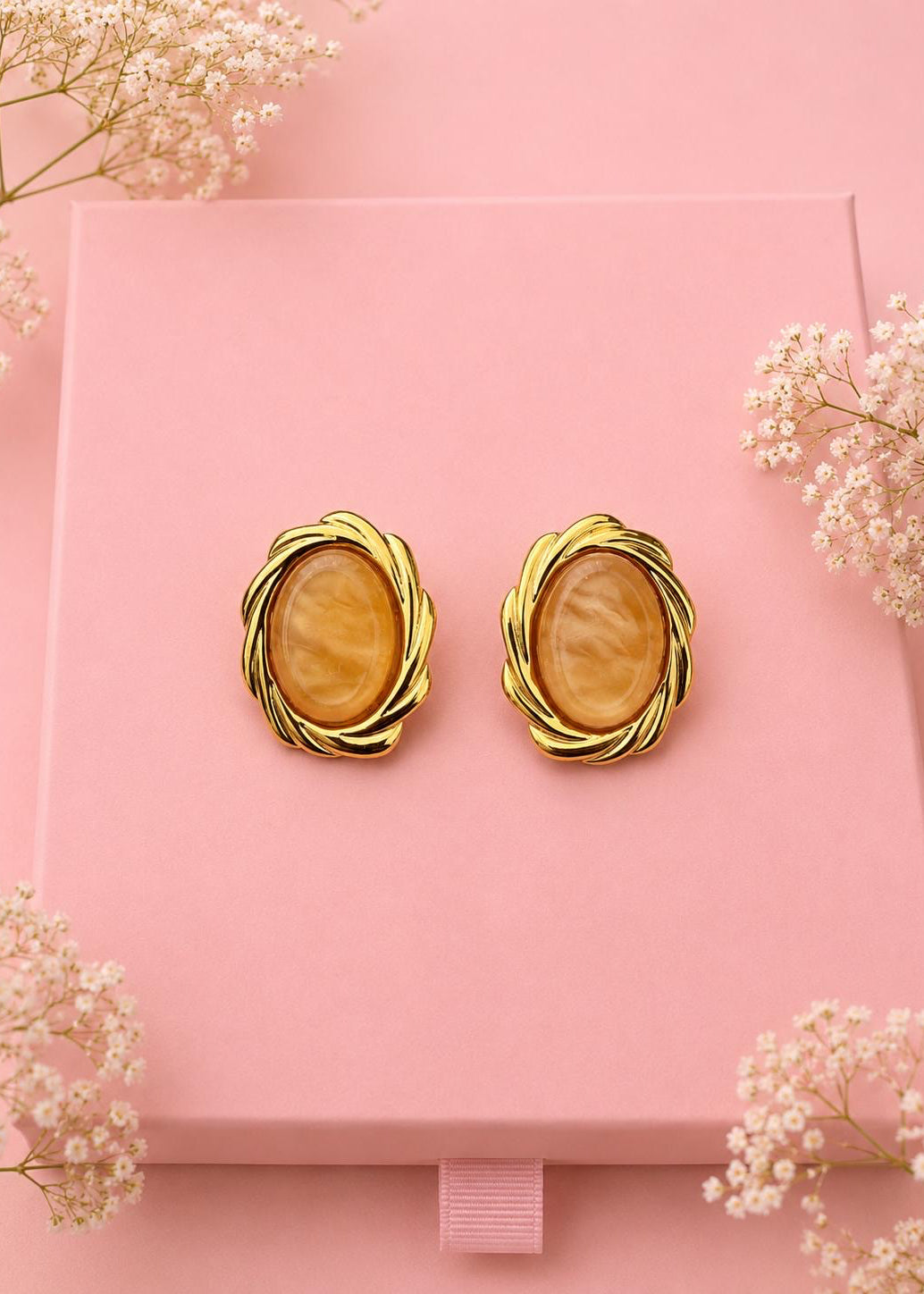 Brincos Amber Bloom