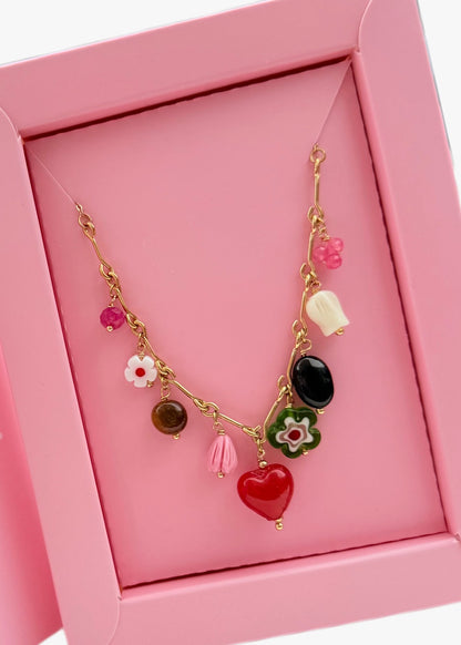 Colar Charme Love
