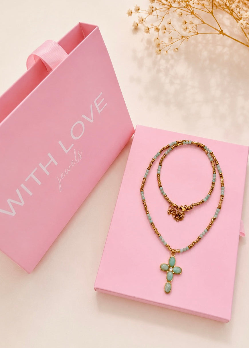 Colar Faith Amazonite