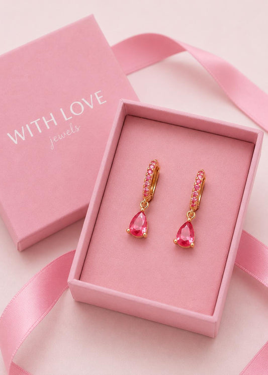 Argolas Blush Drop