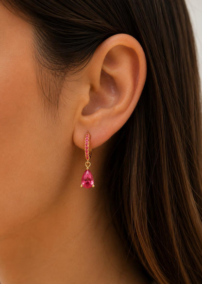 Argolas Blush Drop