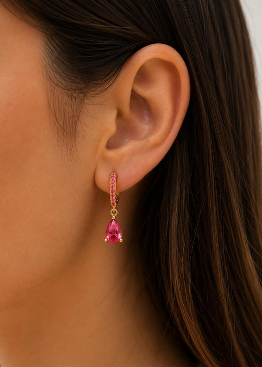 Argolas Blush Drop