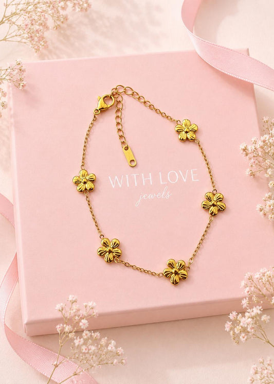 Pulseira Golden Bloom