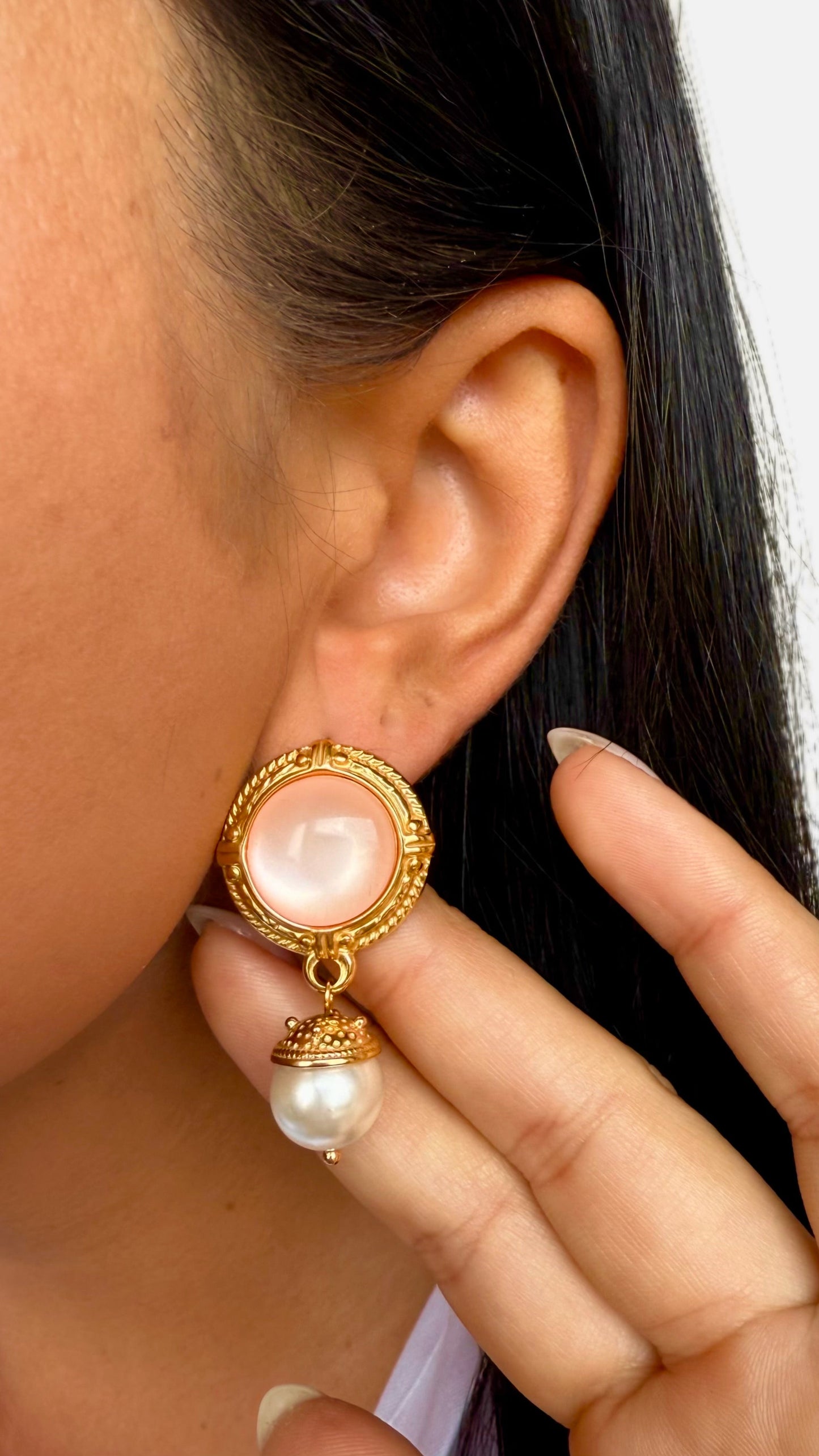 Brincos Pearl Drop
