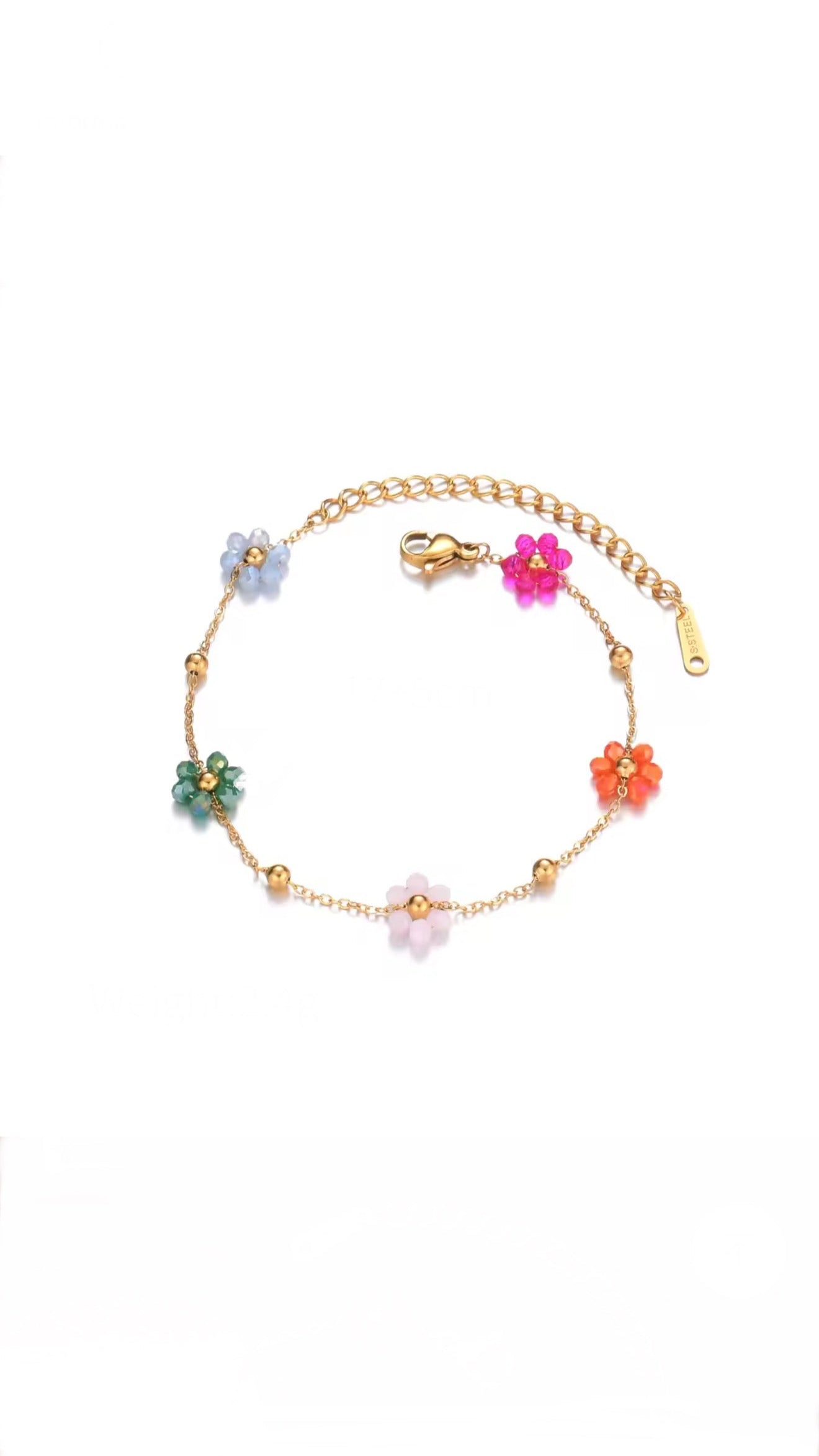 Pulseira Florescer Colorida