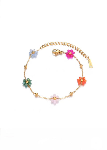 Pulseira Florescer Colorida